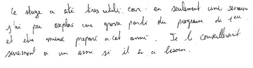 être mieux préparé à cette année