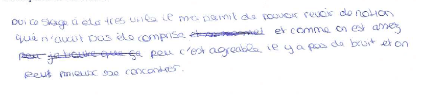 on peut mieux se concentrer